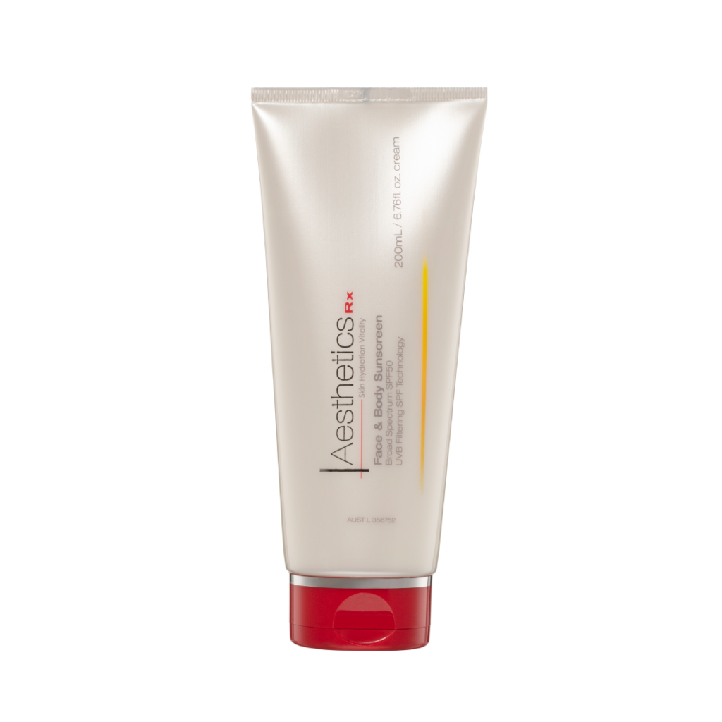 AestheticsRx Face & Body Sunscreen SPF50