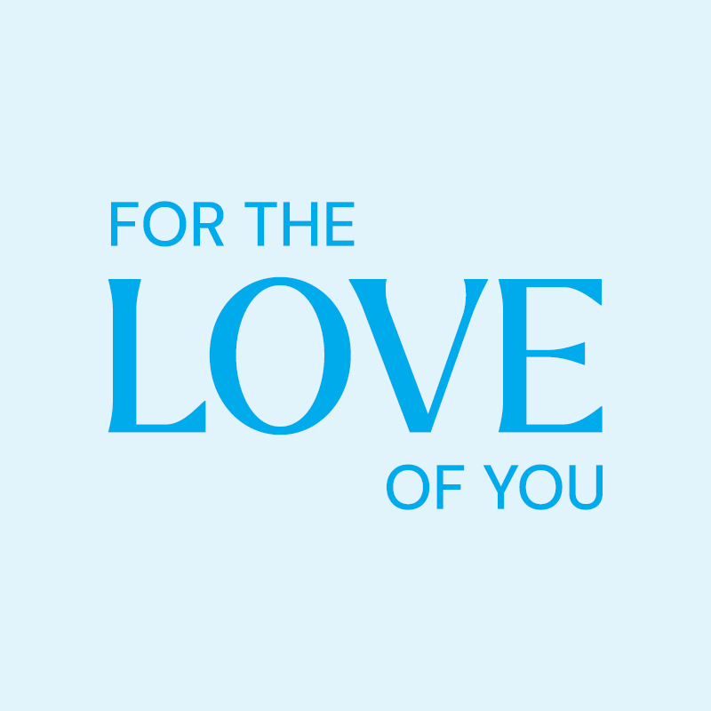 Gift Card - For the Love of You (Blue)