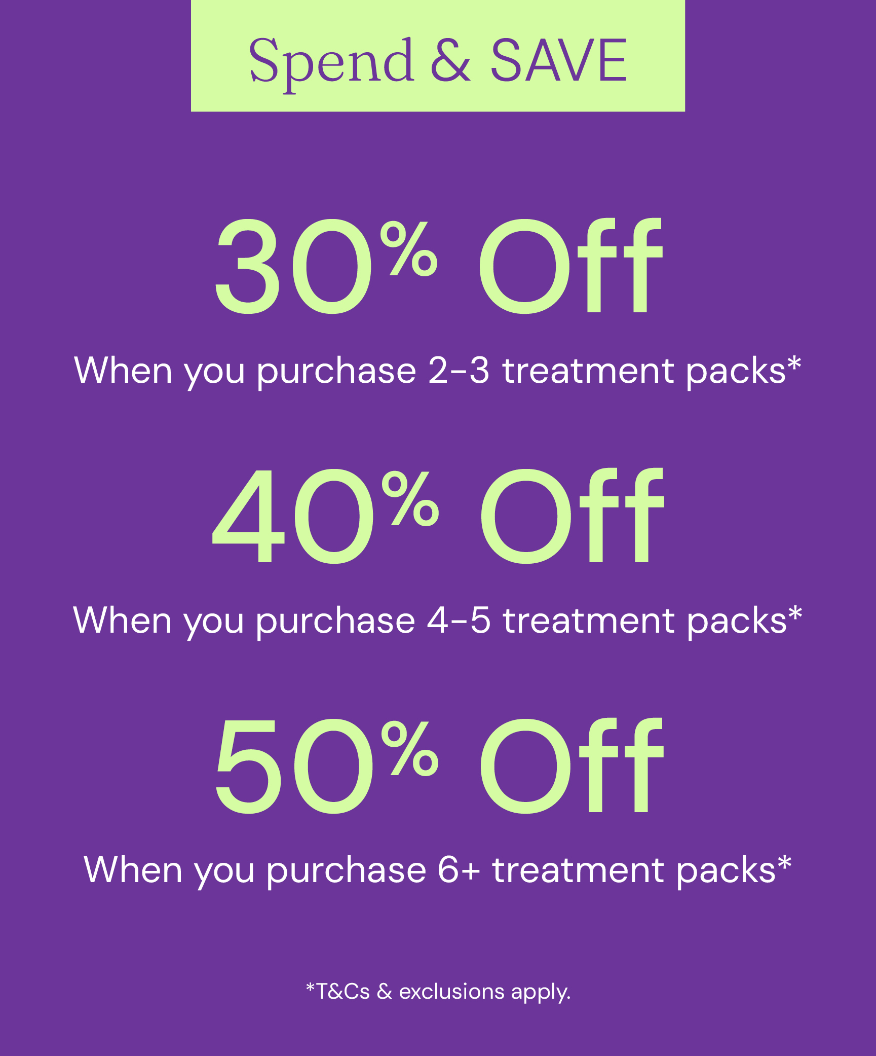 SPEND & SAVE